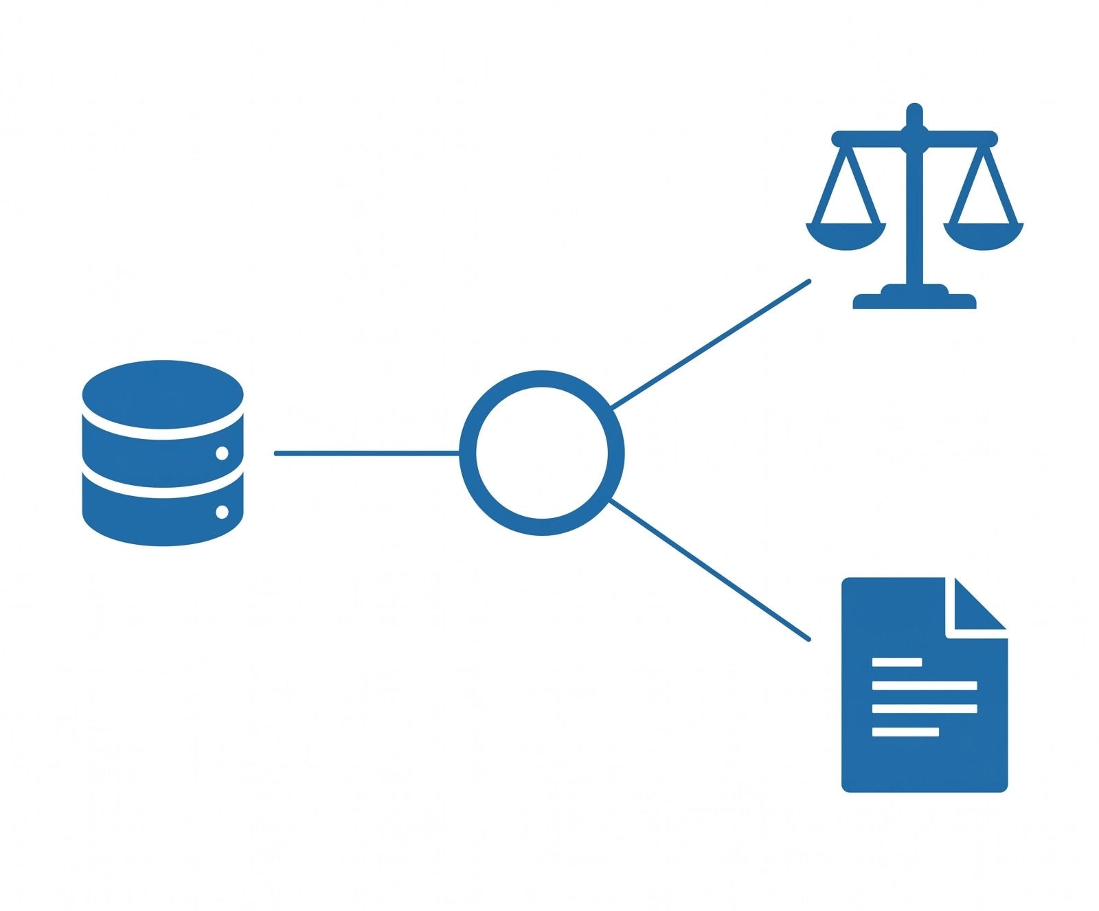 Architettura software astratta raffigurante nodi di un framework di orchestrazione dati